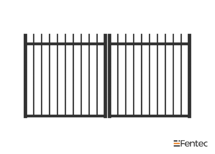 Fentec Alto Double Driveway Gates