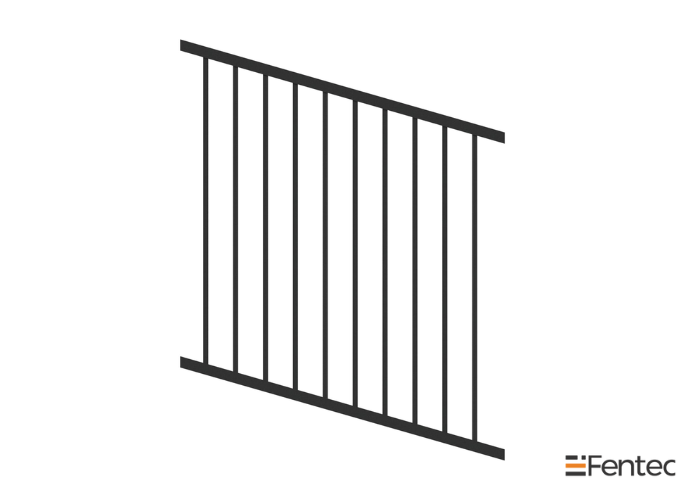 Fentec Delta Raking Balustrade Panel