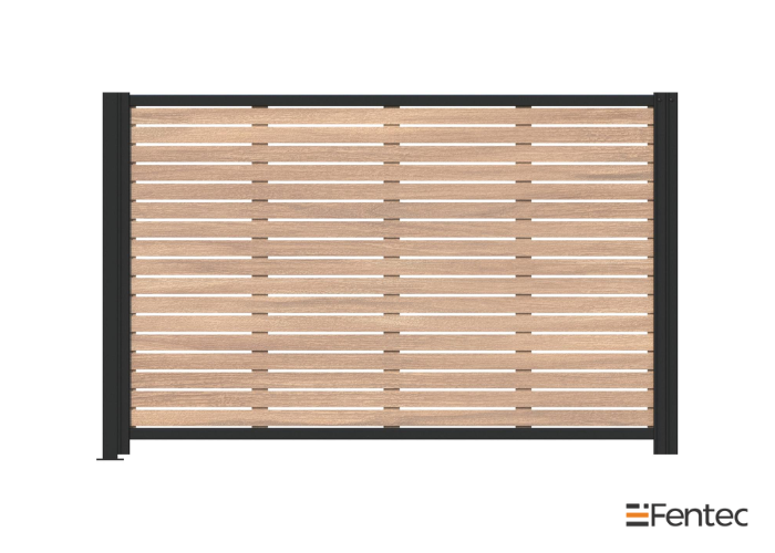 Fentec SlatWall Timber Fence Panel