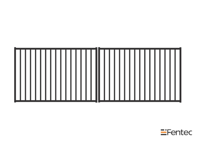 Fentec Delta Double Driveway Gates