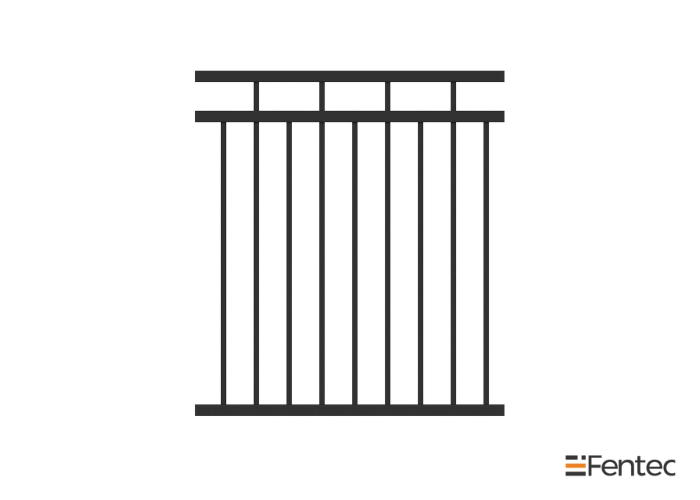 Fentec Mansion Balustrade Panel