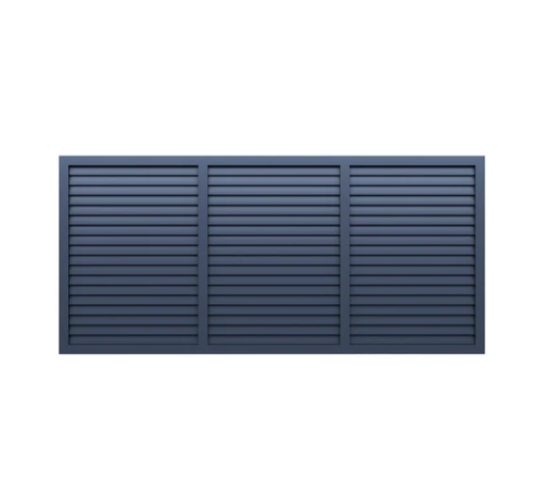 Aluminium Louver Style Gate SLV pattern Sliding Gate for Driveway