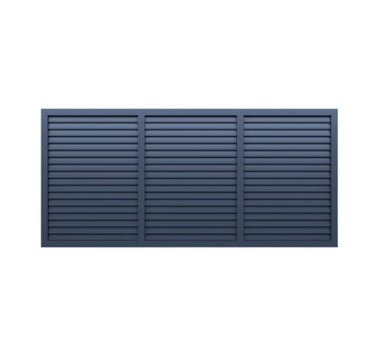 Aluminium Louver Style Gate SLV pattern Sliding Gate for Driveway