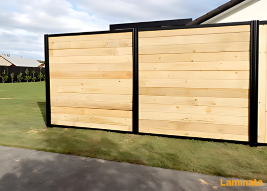 Easywall Horizontal Timber Fence