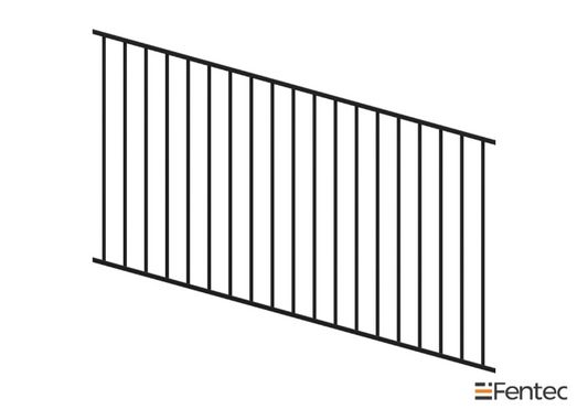 Fentec Delta Raking Fence Panel