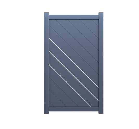 PLED Pedestrian Gate Aluminium Gate Single