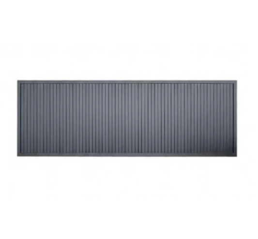 SLFF Aluminium Sliding Gate – Full solid Driveway Gate