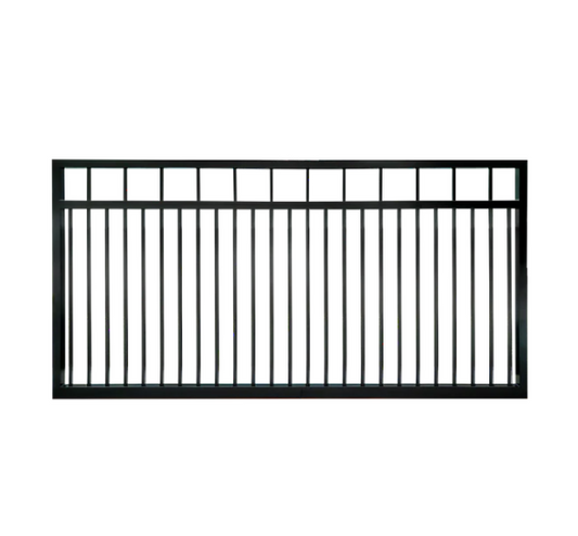 SLOF Sliding Aluminium Gate – Flat top