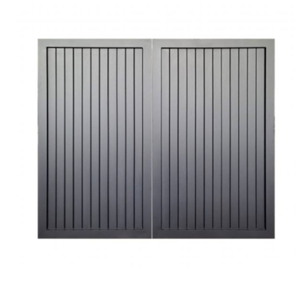 SWFF Aluminium Swing Gates- Full solid Driveway Gate