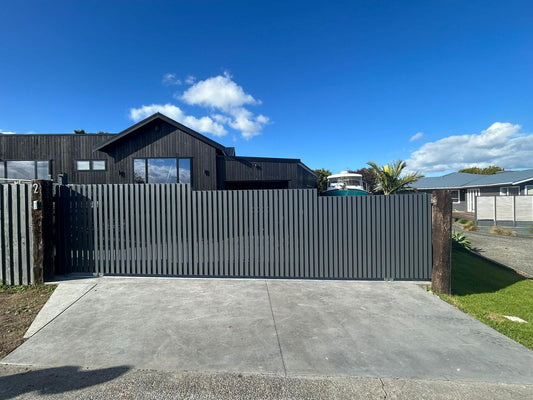 Aluminum Sling Gate - FGSG06 - SLATE GREY